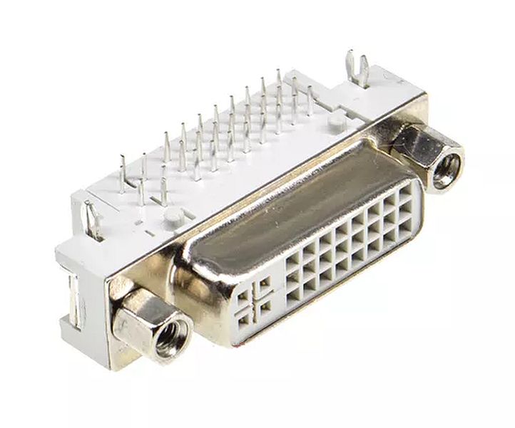 DVI 24+5 Female connector PCB 02